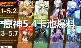 原神最新复刻卡池爆料,新角色与限定武器即将降临！